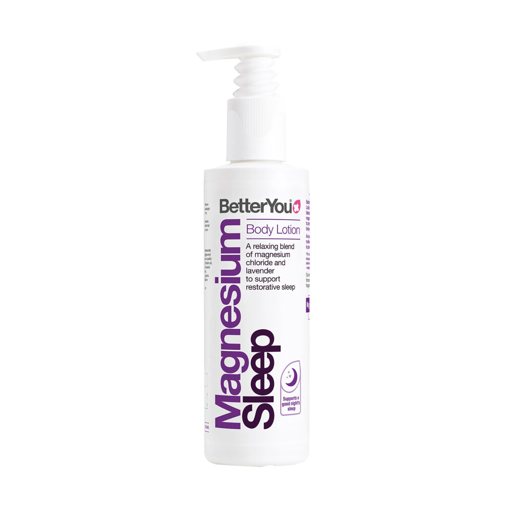 Betteryou Magnesium Sleep Lotion, Transdermal Magnesium Chloride