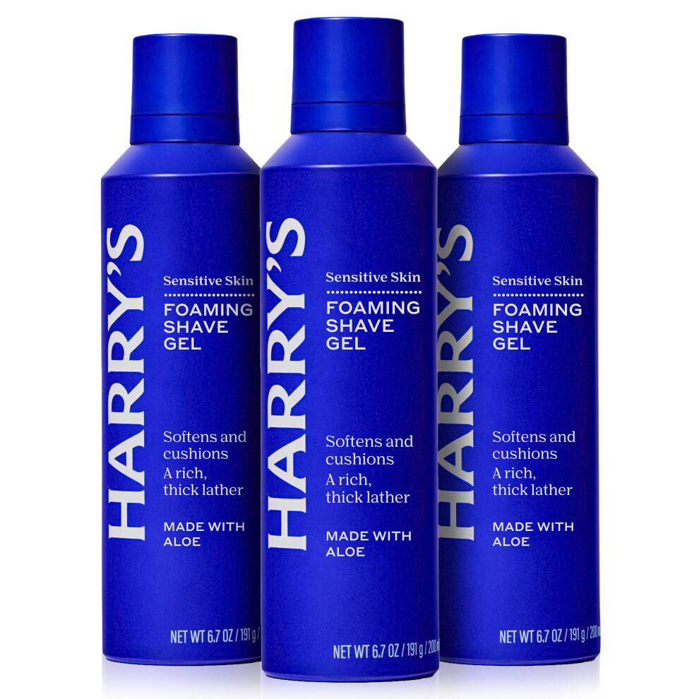Harry's Shave Gel, Formulated With An Aloe Enriched Formula, 200Ml,
