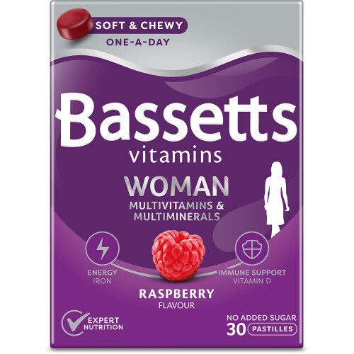 Bassetts Vitamins Woman Multivitamins & Multiminerals Raspberry