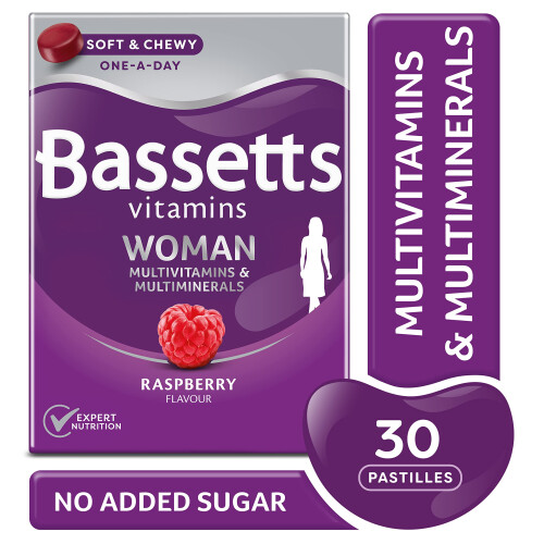 Bassetts Vitamins Woman Multivitamins & Multiminerals Raspberry 1