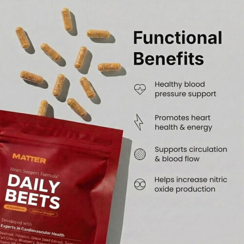 Blood Flow+ / Daily Beets - Nitric Oxide Booster Supplement - 2
