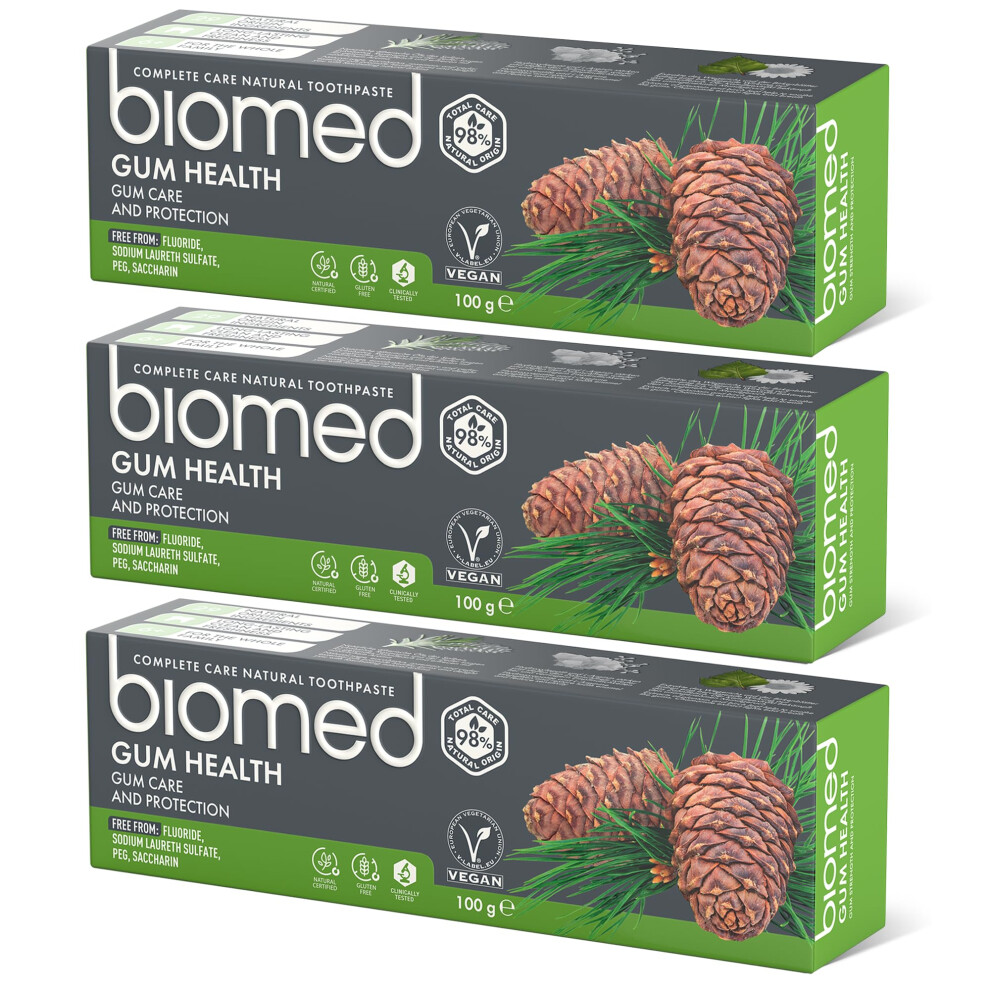 Biomed Gum Health 98% Natural Toothpaste | Gum Strength & Protection