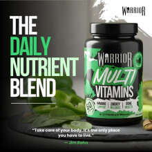 Warrior Multivitamin 60-Day Supply, Once-Daily – A-Z Multivitamins