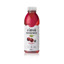 Vieve Protein Water 6x500ml - Wild Cherry | 20g Protein, Sugar Free,