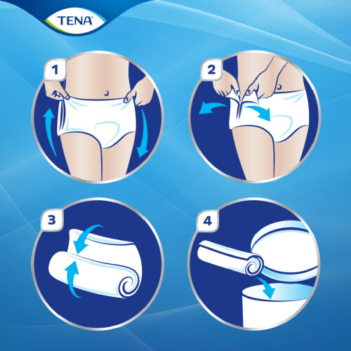 Tena TENA Pants Plus Extra Large (120cm-160cm/46-62in) Pack of 1