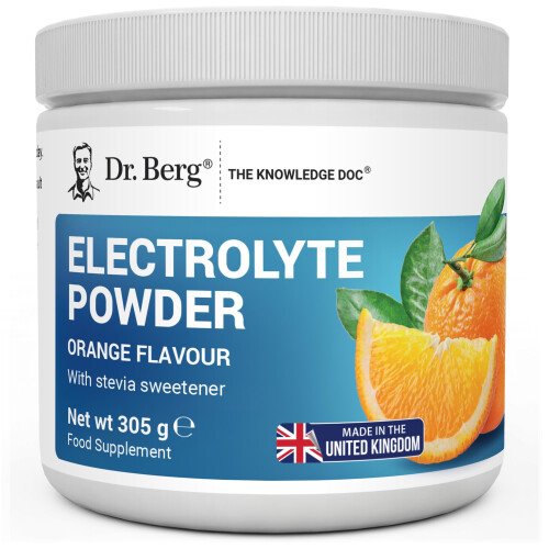 Dr. Berg Zero Sugar Hydration Keto Electrolyte Powder - Enhanced w/