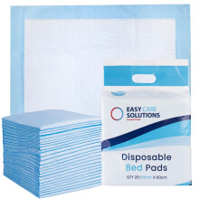 50 x Easy Care Solutions 60 x 60 cm | Disposable Incontinence Bed