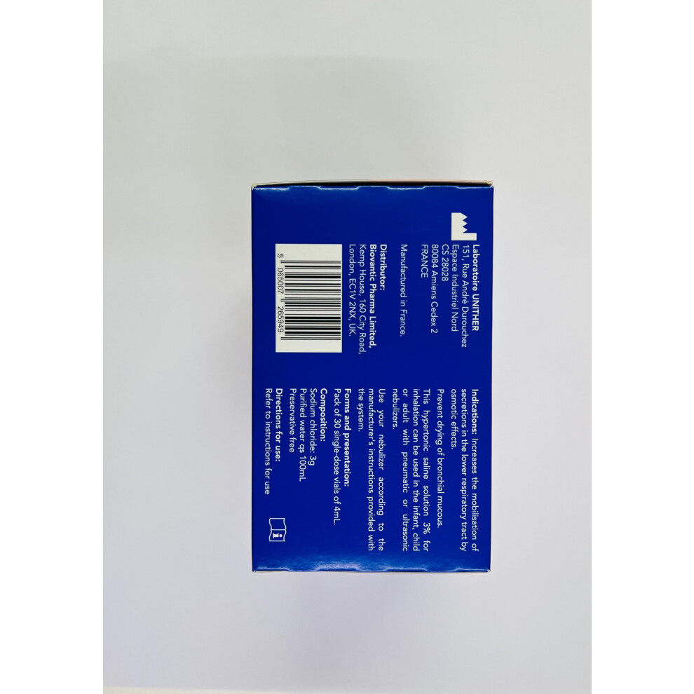 Knoxzy Hypertonic Saline Inhalation Solution 3%. Inhalation Solution