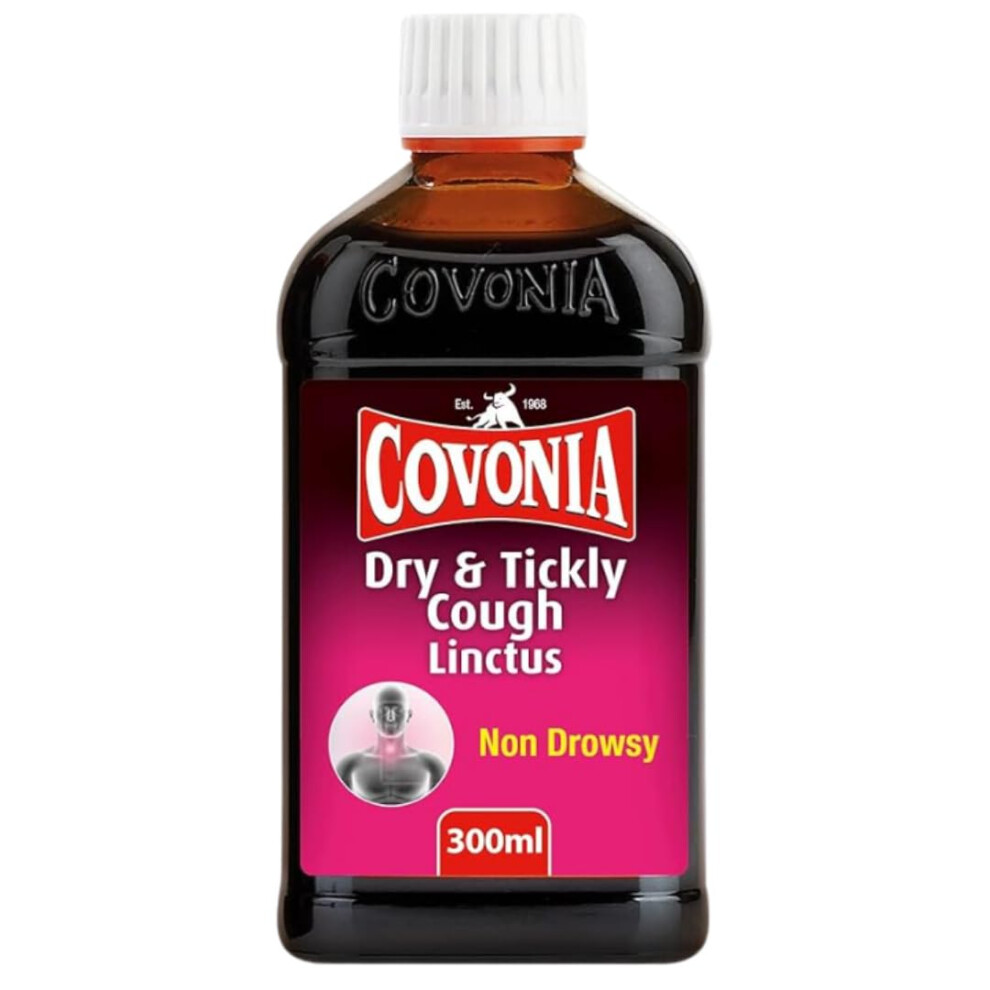 Covonia Dry & Tickly Cough Linctus Soothes And Provides Relief From