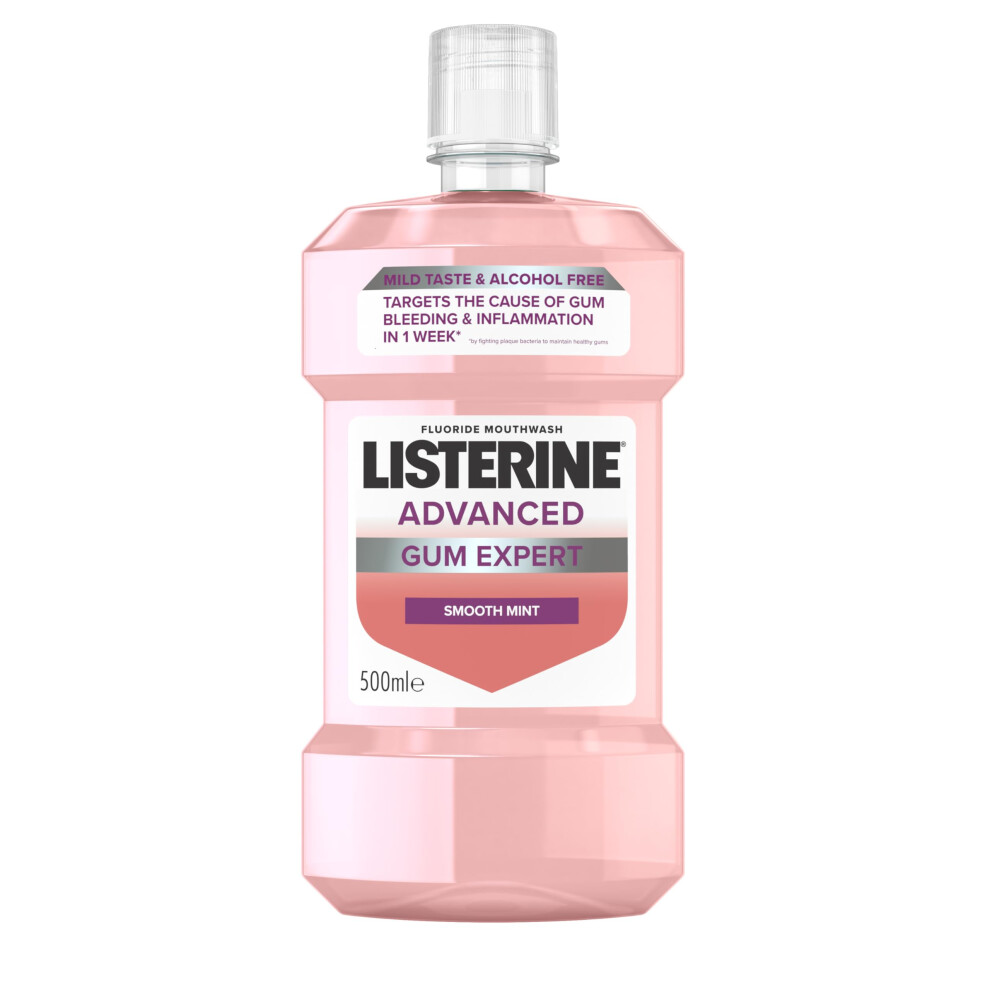 Listerine Advanced Gum Expert Milder Taste (Zero Alcohol) Mouthwash