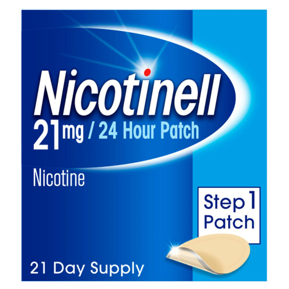 Nicotinell Nicotine 21Mg 21Patches, Nicotine Patches, Stop Smoking