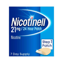 Nicotinell Nicotine Patch, Quit Smoking Aid Step 1, 24 Hour Patch, 21