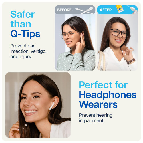 NAVEH PHARMA CleanEars | Fast-Acting Ear Wax Removal Drops | Breaks 2