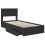 VidaXL vidaXL Storage Bed with Headboard Black 90 x 190 cm Engineered Wood 5