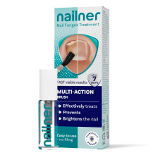 Nailner Fungal Nail Treatment Brush Extra Strong 5ml - 2in1 Treat &