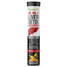 Vitaminnica 9-in-1 Liver Detox - 20 Effervescent Tablets - Orange