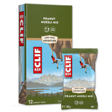 CLIF BAR | Energy Bar - Protein Bar | Peanut Muesli Mix | Plant Based