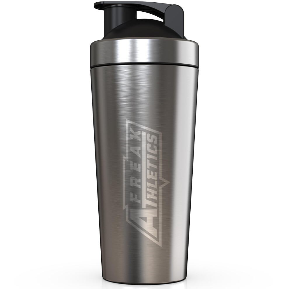 Freak Athletics Protein Shaker Bottle | 700Ml Bpa Free Stainless