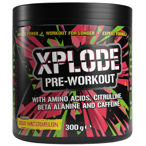 SCI-MX - X-PLODE Pre Workout Powder - Sour Watermelon - Amino Acids +