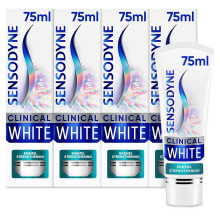 Sensodyne Toothpaste Clinical White, Teeth Whitening Toothpaste for