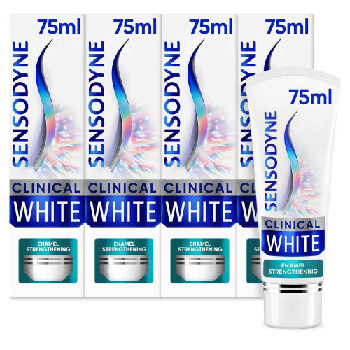 Sensodyne Sensodyne Toothpaste Clinical White, Teeth Whitening Toothpaste for