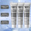 VLUVLA 3Pcs 10% Hydroxyapatite Toothpaste, Fluoride Free Enamel Care 3