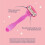 by Amazon Women's 5-blade razor refill in pink, 10 2