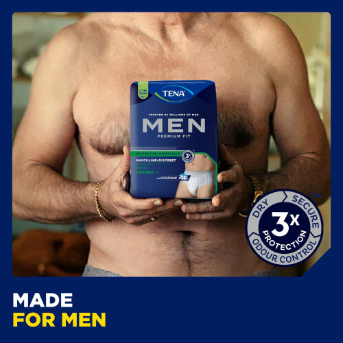 Tena Tena Men Premium Pants Large, Pack of 8( 1