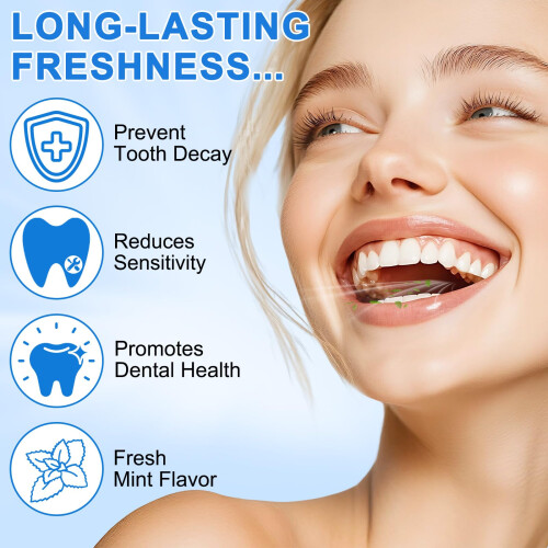 Hydroxyapatite Toothpaste for Enamel Protection 2PC, Contains 9.9% 2