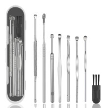 8 Pcs Ear Wax Removal kit,316L Stainless Steel Earwax Remover