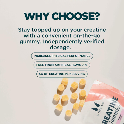 Myprotein Myprotein Creatine Gummies - 3g per Serving - Electrolyte Enhanced - 1