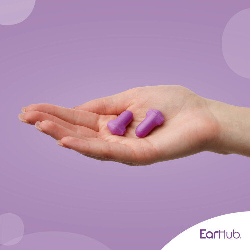 EarHub Sleepwell Soft Foam Earplugs, Hearing Protection 33dB, Ear 1