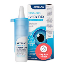 Artelac Eye Drops for Dry Eye, Every Day, Preservative Free Dry Eyes