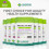 LINDENS Lindens - Pro Bio Live Max 6 Billion CFU Capsules - 100 Pack - UK 3