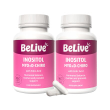 Myo-Inositol & D-Chiro Inositol Capsules with Folic Acid for PCOS |