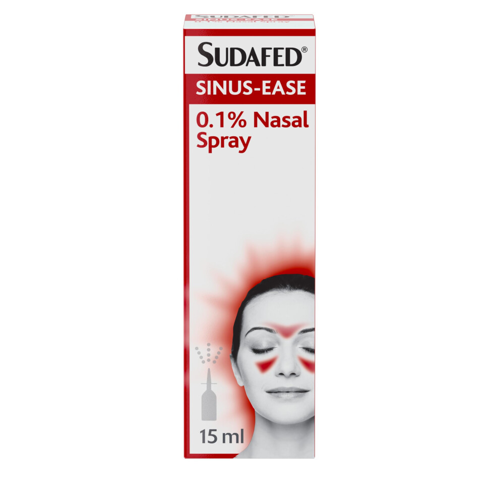 Sudafed Sinus Ease Nasal Spray (1X 15Ml), Helps To Clear Nasal