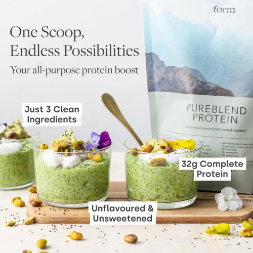 Form Pureblend Protein - Unflavoured and Unsweetened Vegan Protein 2