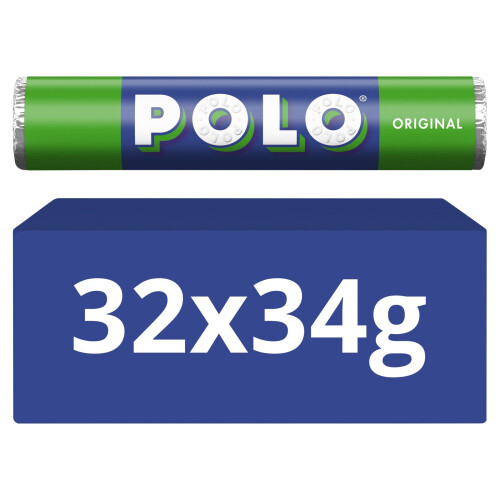 Polo Original Mints Tubes, 32 x 34