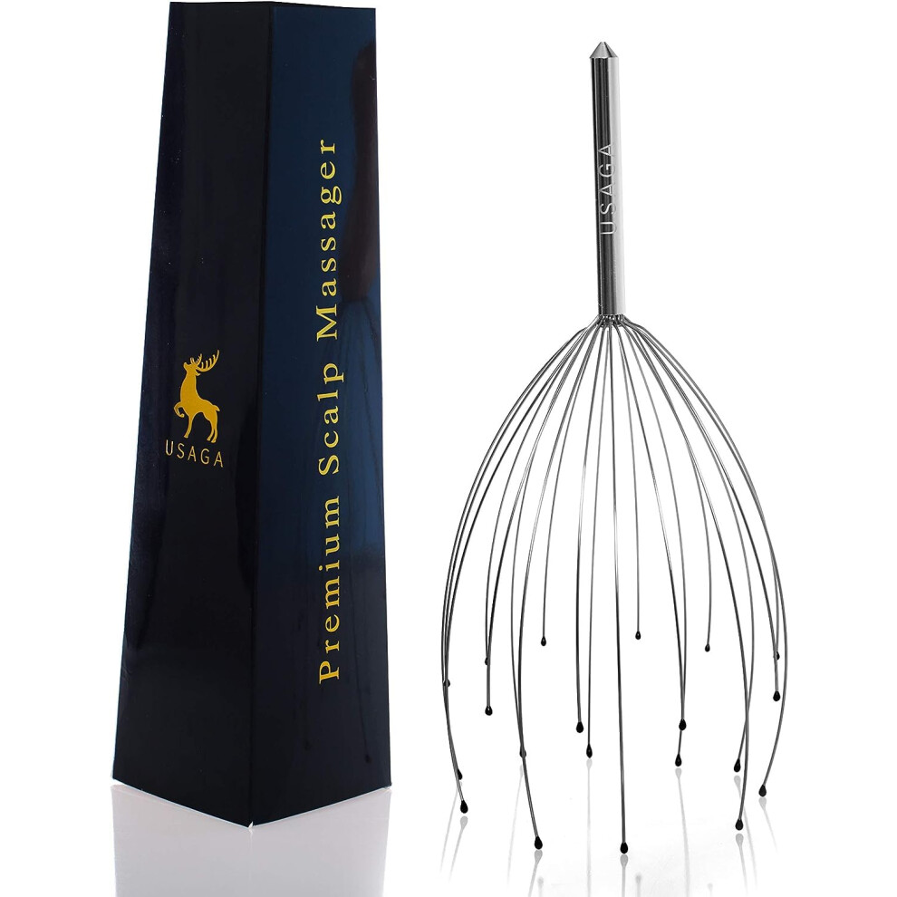 Usaga 20 Fingers Head Massager Scalp Massager Head Scratcher For