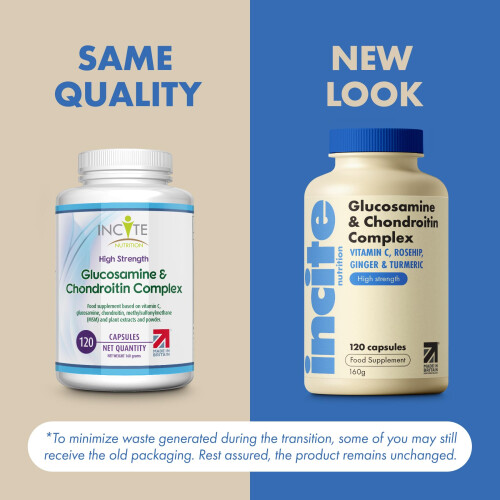 Glucosamine and Chondroitin High Strength Complex with MSM, Vitamin 1