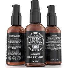 Viking Revolution Aftershave Balm for Men for Sensitive Skin -