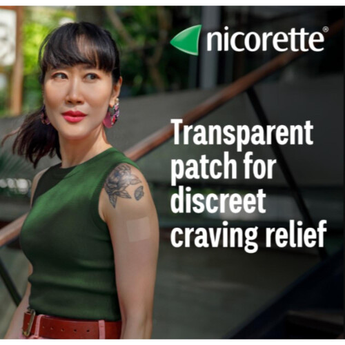Nicorette Nicorette InvisiPatch, Nicotine Patches Step 3, 10mg, 7 count, 2