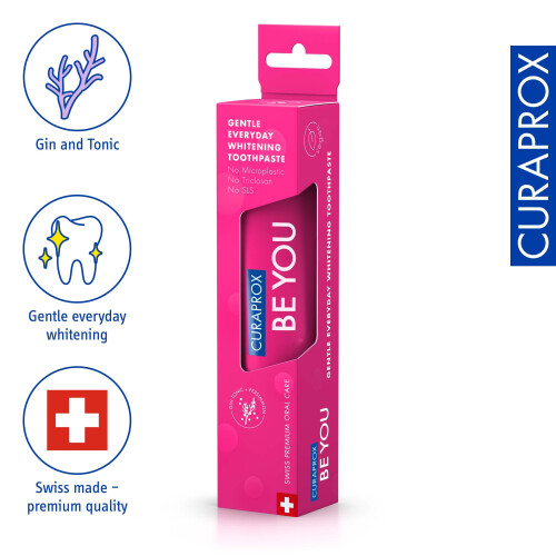Curaprox Curaprox Whitening Toothpaste - Gum Care | Enzyme Formula, Gin Tonic 1
