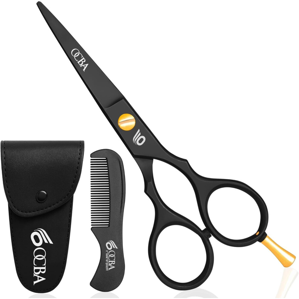 Ocba Beard Scissor Professional Moustache Scissors Ear And Nose Hair