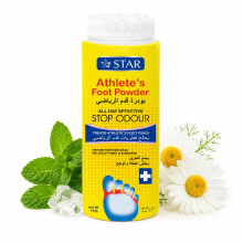 SZ STAR Athlete’s Foot Powder with Peppermint & Menthol 100g -
