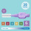Tepe TePe Interdental Brush, Extra Soft, Purple, 1.1mm/ISO 6, 20pcs, 2