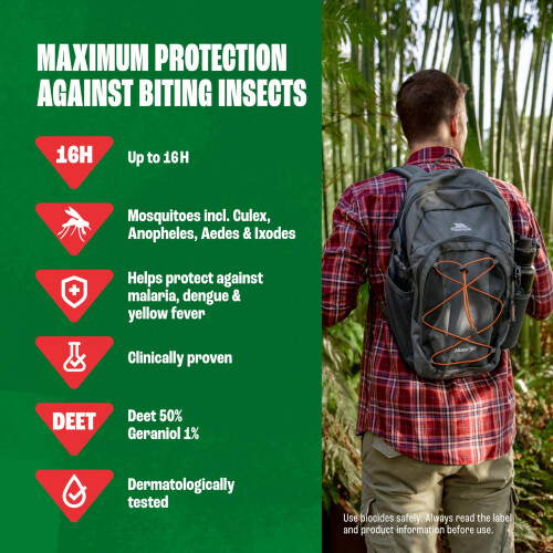 Jungle Formula Maximum Strength Insect Repellent Aerosol Spray (125ml 2