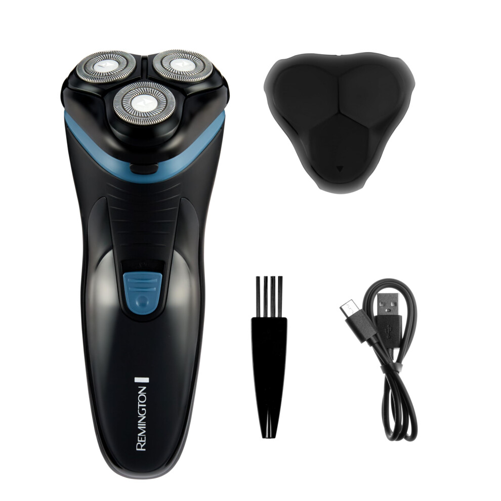 Remington Mens Electric Rotary Shaver R1 (Dry Shave, 30Mins Runtime,