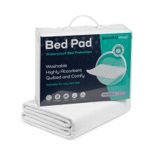 Waterproof bed pad by GuardedSleep | Premium quality washable bed