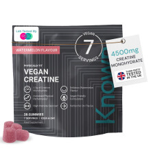 Known Vegan Creatine Gummies On-the-Go Pouch – 4500mg Creatine
